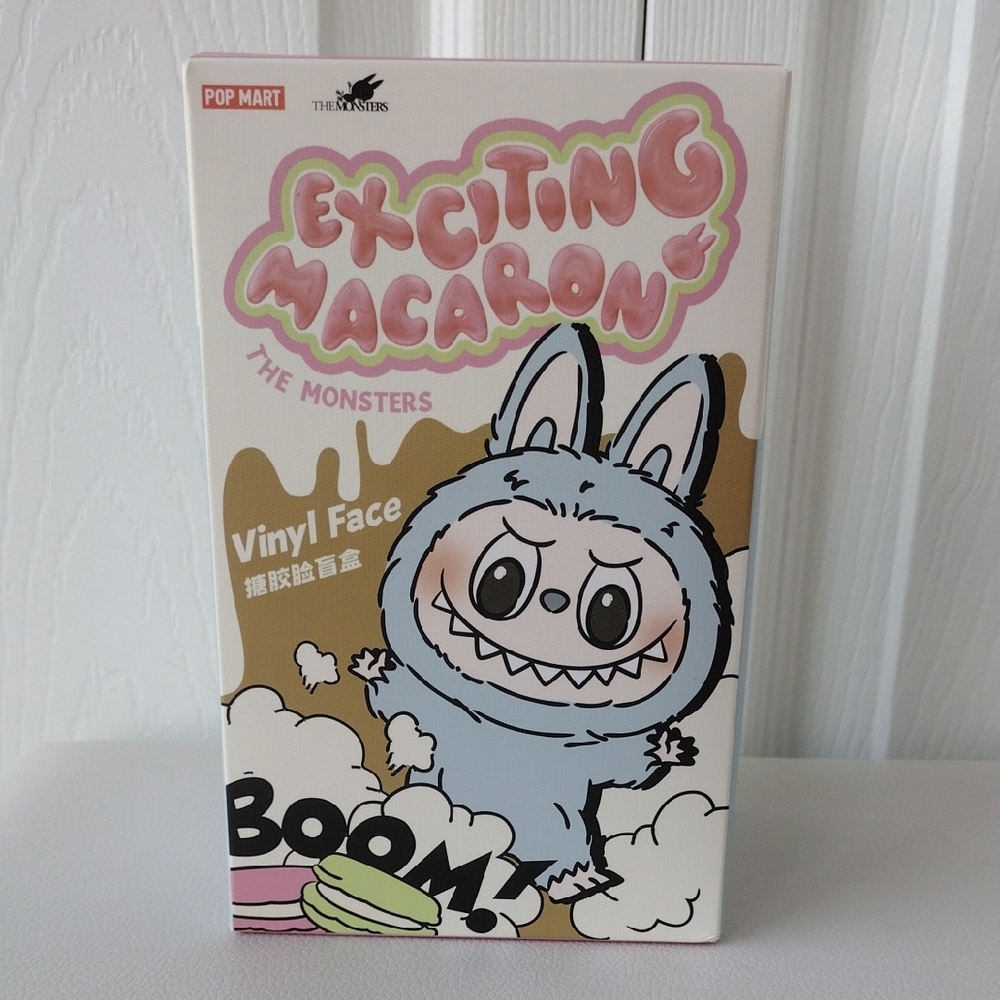 Pop Mart Exciting Macaron The Monsters Vinyl Face Toy